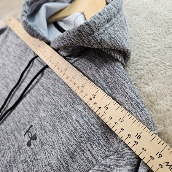 Under Armour Hoodie Loose Fit Long Sleeve Logo Sweatshirt Pullover Men's Size M - Picture 8 of 12